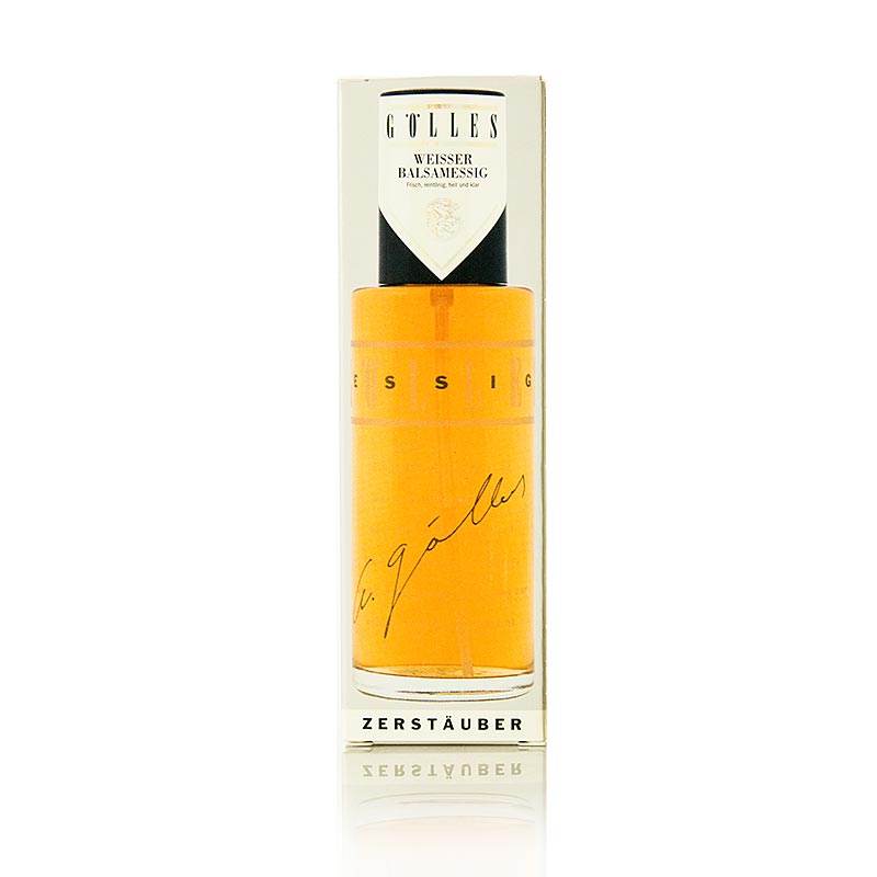 Gölles Weißer Balsam-Weinessig Zerstäuber, 6% Säure, 125 ml