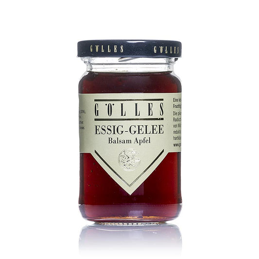 Essiggelee Balsam Apfel, 105 g - köstliche Fruchtigkeit und pikanter Säure zur Verfeinerung von Wildsaucen, geschmortem Radicchio und Ziegenhartkäse