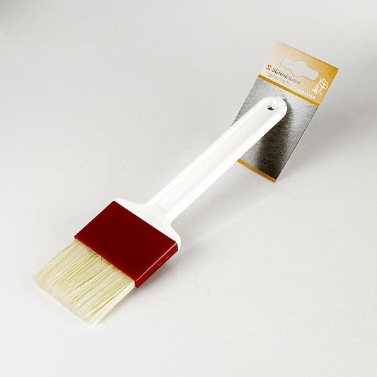 Backpinsel aus Naturborsten, 6cm breit, ideal zum Verstreichen von Fett und Butter, angenehme Handhabung