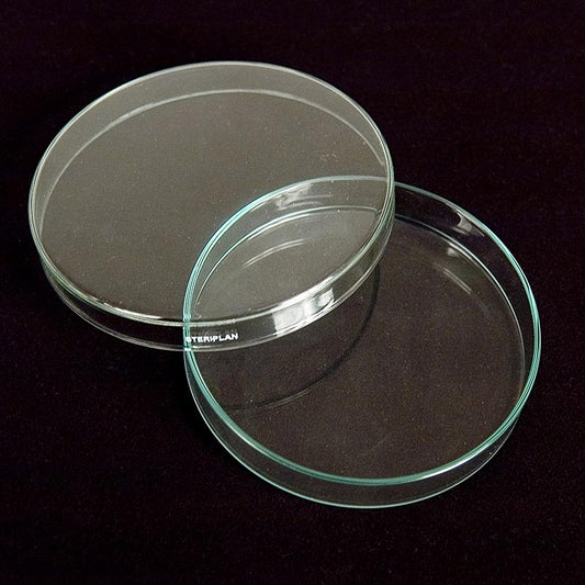 Petrischale aus Glas, ø 12cm mit Deckel, ideal für Laborexperimente Hohe Qualität für klare Sicht und präzise Ergebnisse