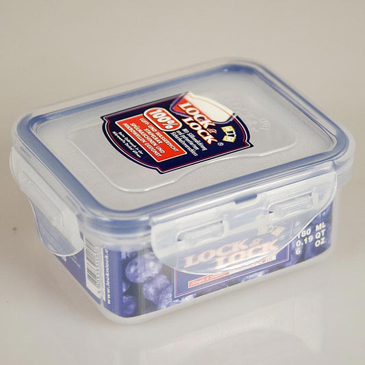 Frischebox Lock & Lock, 180 ml, rechteckig, 1 St - luft- und wasserdicht, stapelbar, für Mikrowelle und Tiefkühlgeräte geeignet