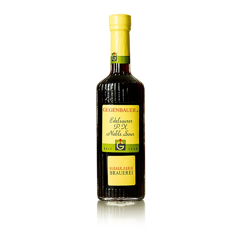 "Edelsaurer P.X.", aceto alimentare di spagna. vino dolce, acidità 2%, 250 ml