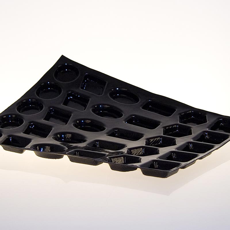 Tappetino Flexipan 40x30cm, 30 forme multiple, 6 diverse, profondità 12mm, n.2064, 1 pz.
