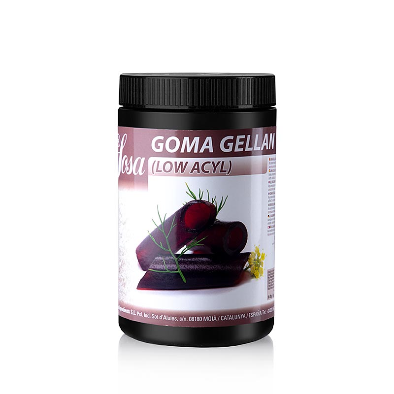 Gellan Gum (Gellan), E 418, 500 g - Geliermittel für Blätter und Ravioli, stabil bis 80°C, 50g auf 1Liter Flüssigkeit, muss mind 80% Wasser enthalten