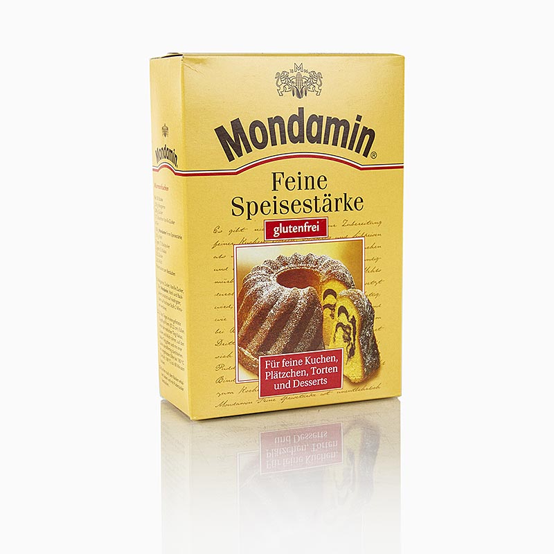 Mondamin - Maisstärke, 400 g: Feine Speisestärke für Backen, Kochen, Binden von Saucen und Verfeinern von Desserts