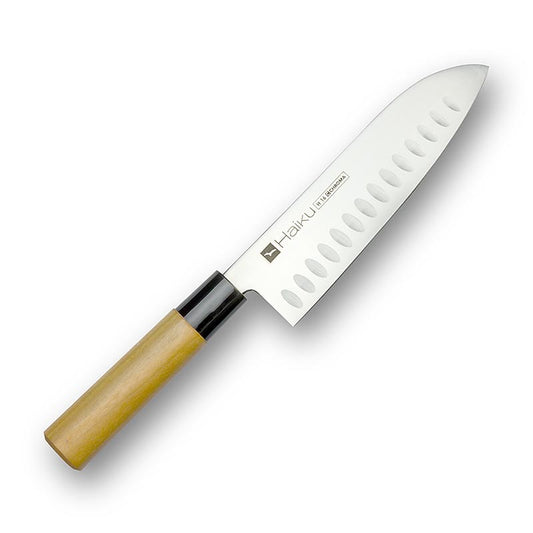 Haiku Original H-16 Santoku à lame cannelée, 17cm, 1 pc