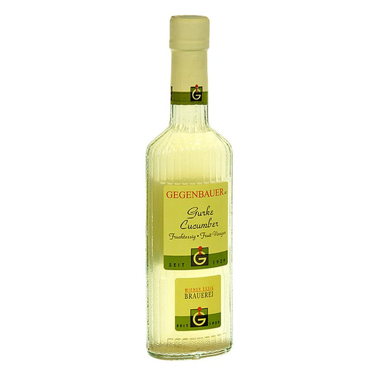 Frucht-Essig Gurke, 5% Säure, 250 ml - Hochwertiger handgefertigter Essig aus Burgenland Ideal zum Marinieren von Fisch, Fleisch, Obst und Gemüse