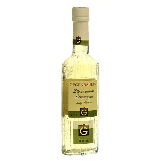 Frucht-Essig Lemongras, 5% Säure, 250 ml: Einzigartiger Essig aus Zitronengras, naturbelassen und ungefiltert