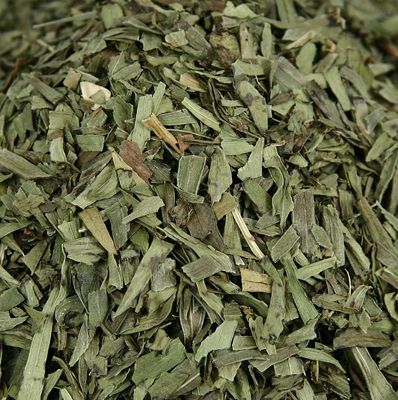 Bio-geriebener Estragon, 100 g, zum Würzen von Eierspeisen, Fisch, Salaten, Saucen