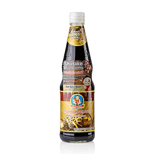 Sojasauce - Shoyu, Healthy Boy, dunkel, mit Pilzen, 700 ml