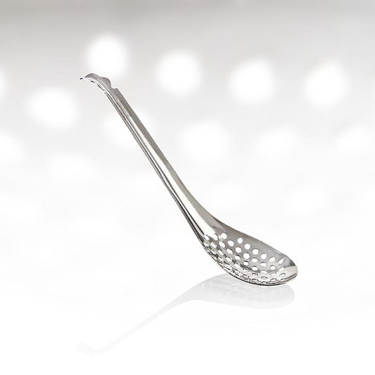 Löffel mit gelochtem Passierdesign von Ferran Adrià zum Entfernen fester Bestandteile, Abschöpfen von Schaum und Abtropfen von Produkten