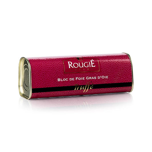 Rougie - Gänsestopfleberblock, 3% Trüffel, Foie Gras, Trapez, Rougié, 310 g
