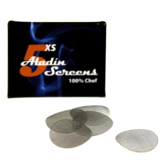 Räucher-Siebe XS für Räucherpfeife Super-Aladin-Profi, ø 20mm, 5 St - Ideal für das Räuchergerät Aladin & Super Aladin mit einem Durchmesser von 20mm