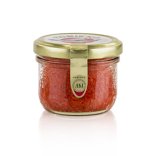 AKI - Tobiko originale - Uova di pesce volante, arancione, 90 g