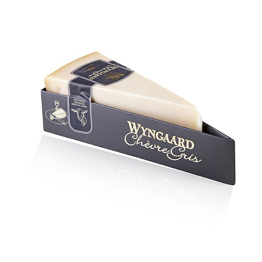 Wyngaard Chevre Gris Ziegenkäse, 10-12 Monate gereift, handgeputzt und gewendet