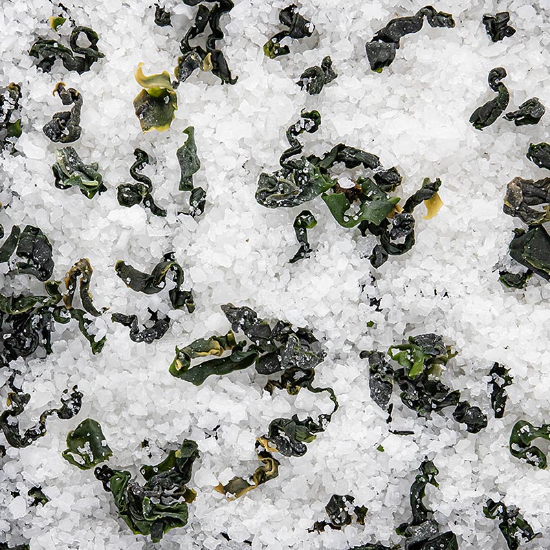 Naturbelassenes Meersalz mit Seetang - Fuero Wakame, 1 kg, ideal zum Würzen von Sushi und Fischgerichten für ein besonderes Meeresaroma