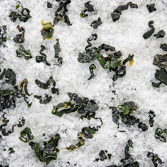 Naturbelassenes Meersalz mit Seetang - Fuero Wakame, 1 kg, ideal zum Würzen von Sushi und Fischgerichten für ein besonderes Meeresaroma
