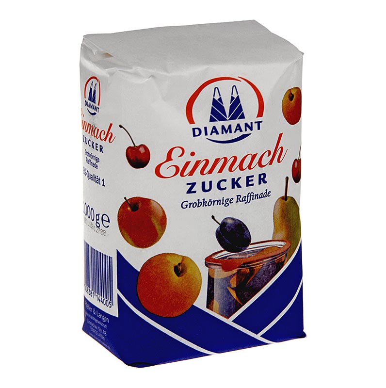 Einmachzucker 144, 1 kg - Perfekter Zucker für Konfitüren und Gelees, optimale Gelierung und Konservierung, feine Körnung, leicht zu dosieren, praktischer 1kg-Beutel
