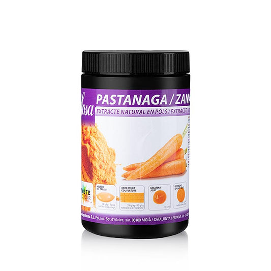 Karottenpulver von Sosa Ingredients SL, einem führenden Hersteller von Premium-Zutaten für Gastronomie und Konditorei in Spanien, die sich auf handgemachte Kekse, traditionelle katalanische Weihnachtsartikel und eine Vielzahl exquisiter Produkte für Speiseeis, Nüsse, lyophilisierte Früchte, Texturierer, natürliche Pflanzenextrakte und Aromen spezialisiert haben und in mehr als 80 Länder exportieren