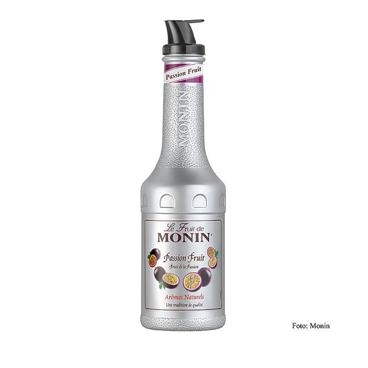 Monin - Fruchtpüreemix - Passionsfrucht, gezuckert, mit Ausgießer, 1 l