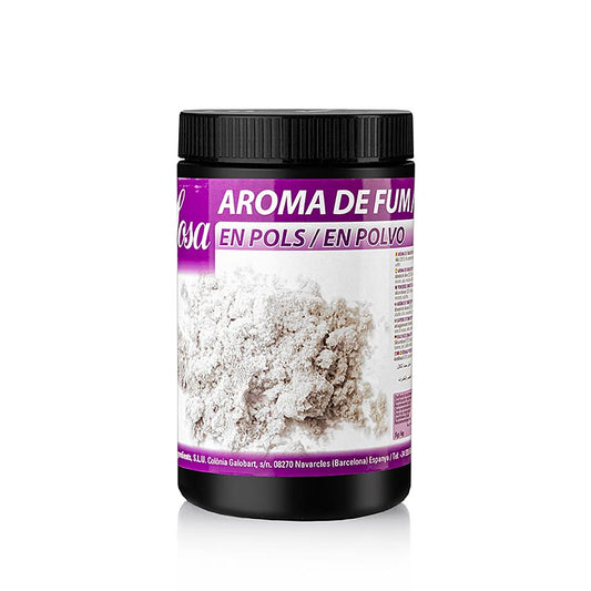 Sosa Pulver - Raucharoma (39006), 500 g - Qualitätsprodukt für Profi- und Hobbyköche, verleiht Fleisch, Fisch, Soßen und mehr köstliches Raucharoma Einfach zu dosieren und in praktischer 500 Gramm Spenderdose verpackt
