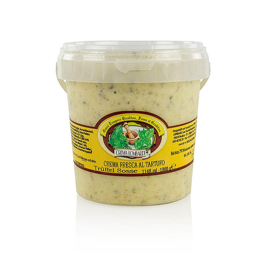 Crema al Tartufo, con tartufi primaverili ed estivi - Crema fresca al Tartufo, 1 kg