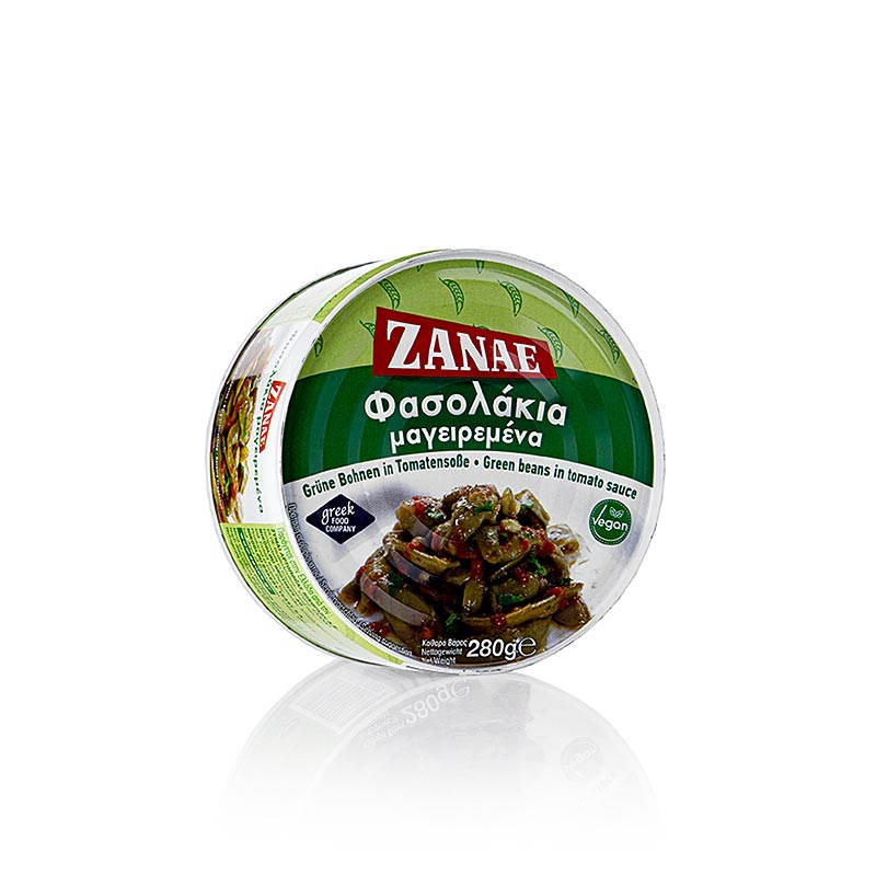 Haricots verts - Fasolakia à la sauce tomate, Zanae, 280 g