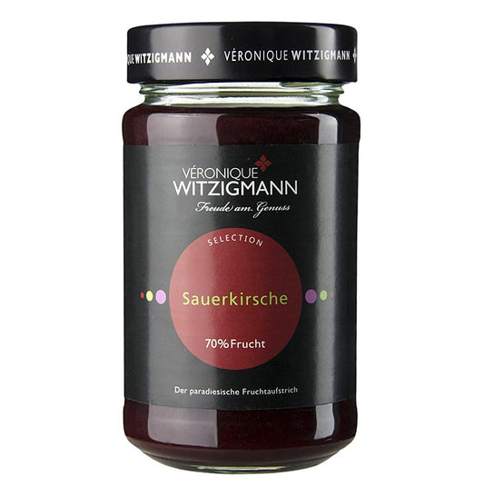 Fruchtaufstrich aus 100% besten Sauerkirschen, schonend eingekocht in Handarbeit