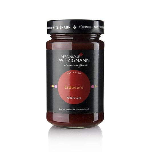 Fruchtaufstrich Erdbeere - 225 g, handgekocht mit besten Früchten und Gewürzen, von Véronique Witzigmann