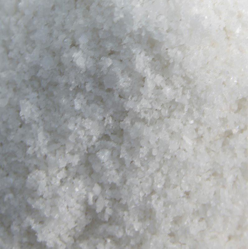Luisenhaller Tiefensalz, fein, 500 g - Naturbelassenes Meersalz aus der letzten Pfannensaline Europas, reich an Mineralien und Spurenelementen, ohne chemische Zusätze, in nostalgischem Leinensäckchen erhältlich