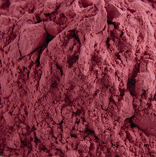 Fruchtpulver Himbeer, sprühgetrocknet, mit Maltodextrin, 1 kg - Einsetzbares Fruchtpulver mit typischer Himbeernote, ideal zur Verleihung von Geschmack und Farbe in Desserts und Patisseriekreationen