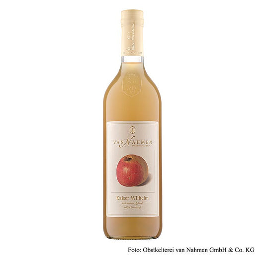 van Nahmen - Kaiser Wilhelm Apfelsaft, 100% Direktsaft, 750 ml