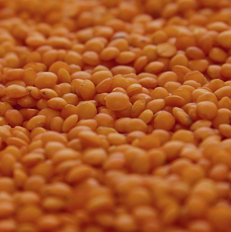 Rote Bio-Linsen, reich an Proteinen und Ballaststoffen, ideal für Suppen und Eintöpfe Kaufen Sie 1 kg in der Schweiz