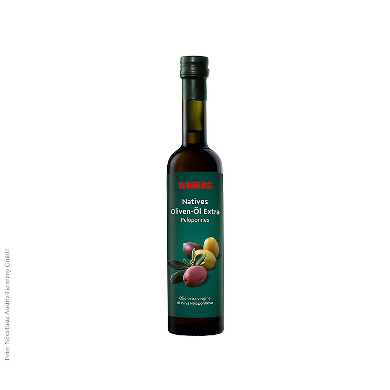 Wiberg Olio d'oliva , spremuto a freddo, Peloponneso, 500 ml