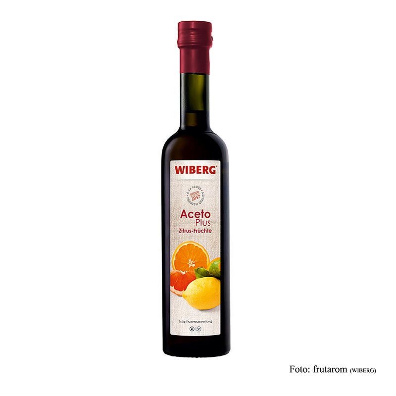 Wiberg Aceto Plus Agrumi, 5,5% di acidità, 500 ml