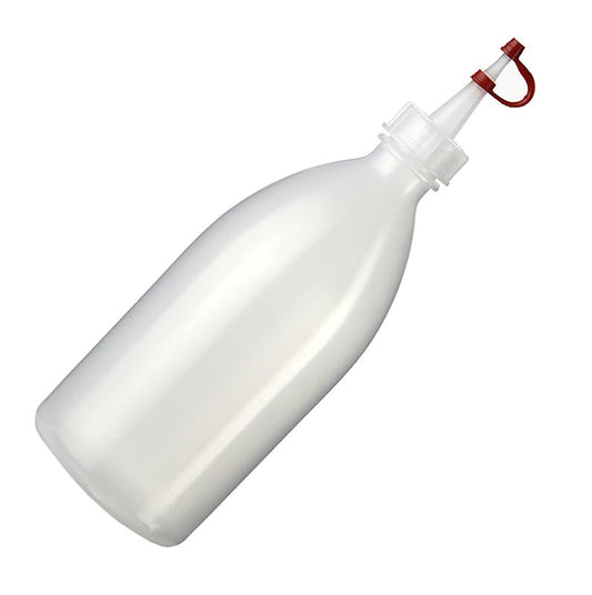 Kunststoff-Spritzflasche mit Tropfflasche und Verschluss, 500ml, für Saucen, Dressings und Dips Sehr vielseitig und flexibel einsetzbar