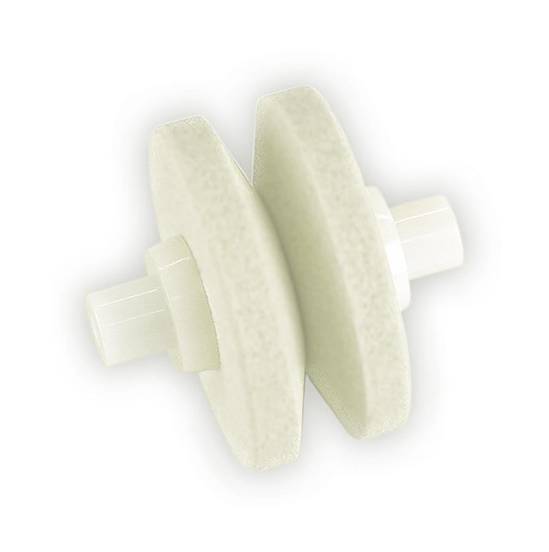 Rouleau de pierre de rechange céramique 557, pour Mino Sharp 550/BR, blanc, fin, 1 pc