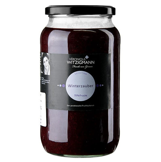 Winterzauber - Fruchtaufstrich, 1 kg: Handgekochter Fruchtaufstrich aus besten Früchten und Gewürzen, hergestellt von Véronique Witzigmann mit viel Liebe und Sorgfalt Ideal zu Waffeln und Joghurtdesserts