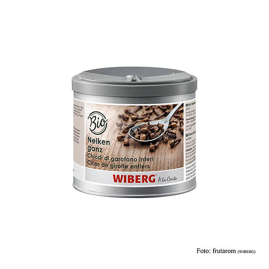 Wiberg BIO Nelken, ganz, 200 g - Warm-aromatischer Nelkengeschmack, ideal für Fonds, Saucen, Fleisch, Geflügel und Süßspeisen DE-ÖKO-001 / DE-ÖKO-006 zertifiziert