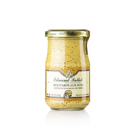 Fallot - Moutarde fine aux noix, 190 ml