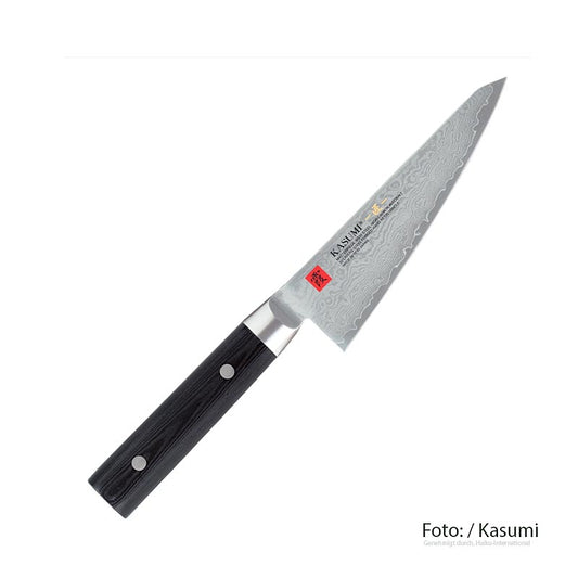 Coltello da cucina Kasumi MP-03 Masterpiece in acciaio damascato, 14 cm, 1 pz.