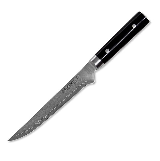 Kasumi MP-05 Masterpiece Damast Ausbeinmesser, 16cm, 1 St - Hochwertiges japanisches Küchenmesser mit VG10 Stahl und Härte von 59-60 HRC