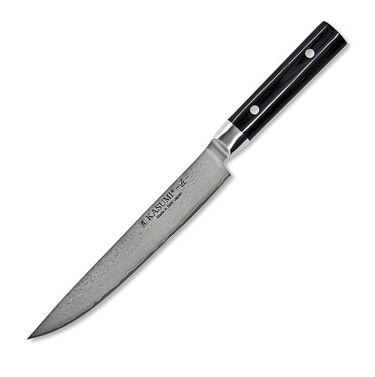 Kasumi MP-08 Meisterstück Damast Fleischmesser, 20cm, 1 St - japanischer VG10 Stahl, 59-60 HRC Härte, hohe Schneidleistung