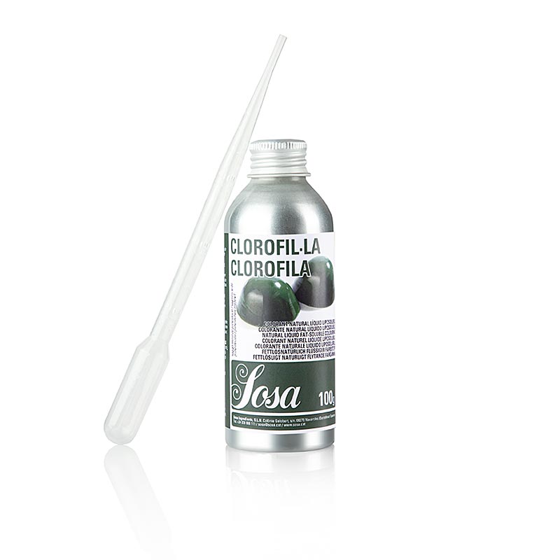 Flüssige grüne Sosa Lebensmittelfarbe mit 100 g natürlichem Chlorophyll-Extrakt