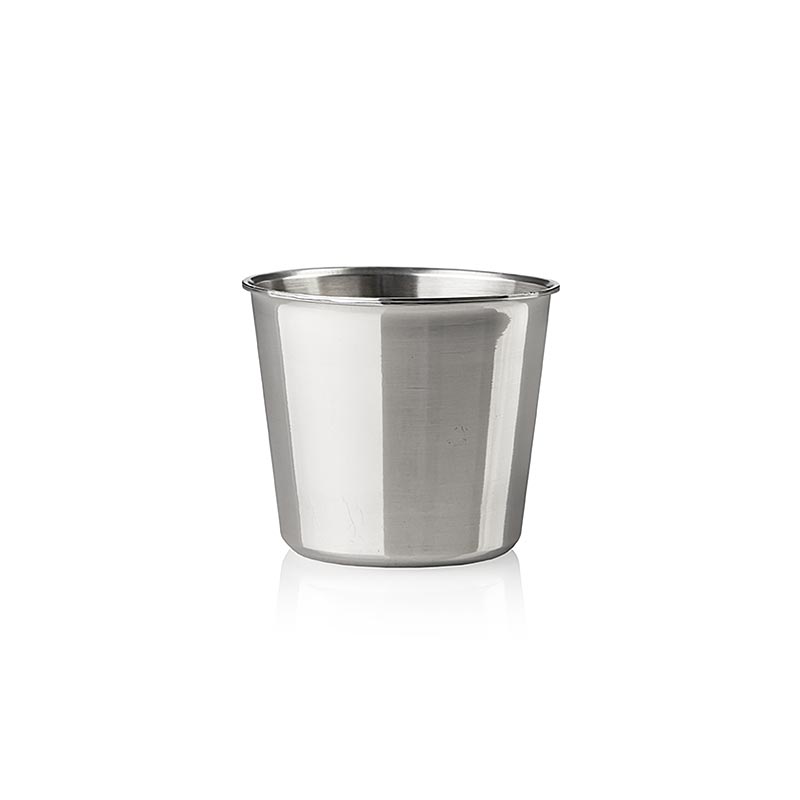 deBUYER Moule Dariole pour crème caramel, acier inoxydable, ø 5,5cm, 5,3cm de haut, 140ml, 1 pc