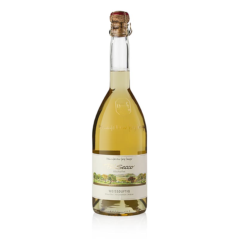 Jörg Geiger PriSecco « au parfum de blanc », sans alcool, 750 ml