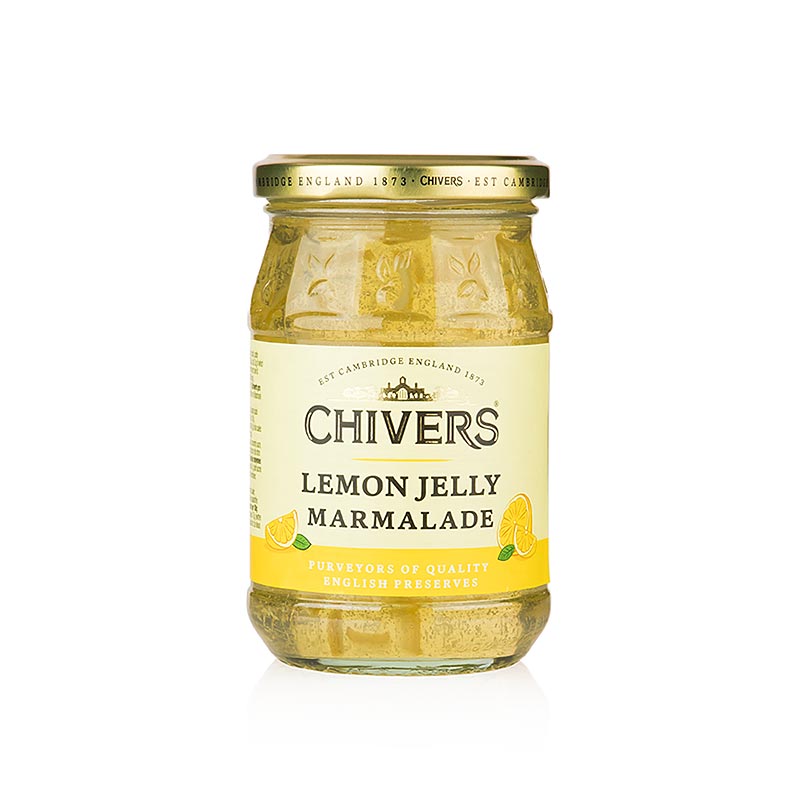 Chivers - Lemon Marmelade - mit feingeschnittenen Zitronenschalen, 340 g: Original englische Marmelade mit fein geschnittener Zitronenschale, erfrischend fruchtig, seit 1873 von Chivers