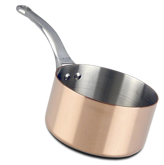 deBUYER Prima Matera Induktions Kasserolle, Kupfer-Edelstahl, ø 16cm (620616), 1 St - A high-quality copper-stainless steel induction casserole with a 16cm diameter
