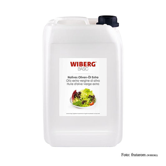 Natives Olivenöl Extra Wiberg, Kaltextraktion, Andalusien, 5 l - Fruchtiges, kräftiges und prägnantes Olivenöl, ideal für Salate und zum Kurzbraten von Fisch, Geflügel- und Fleischspeisen