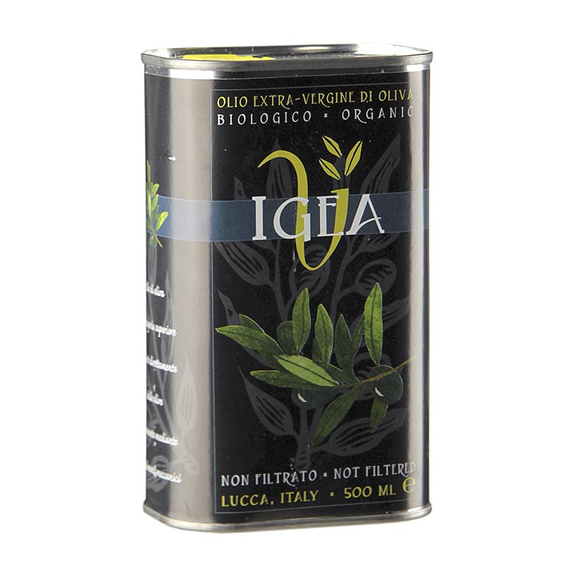 Natives Olivenöl Extra, Igea - Ponte del Giglio, Villa Igea, BIO, 500 ml - Ungefiltertes Olivenöl aus der Toskana, gewonnen aus traditionellen Sorten und dem kontinuierlichen Verfahren bei maximal 30°C